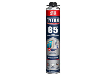 ПЕНА МОНТАЖНАЯ TYTAN PROFESSIONAL 65 limited edition, 750 мл