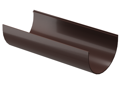 Желоб водосточный Döcke Premium, 3 м. (Шоколад)