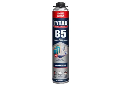 ПЕНА МОНТАЖНАЯ TYTAN PROFESSIONAL 65 limited edition, 750 мл