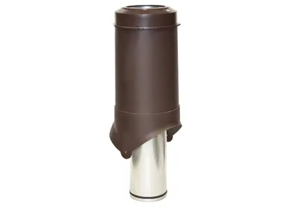 Выход вентиляции KROVENT Pipe-VT 125is/500 мм