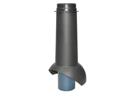 Выход канализации KROVENT Pipe-VT 110is (Черный) Выход канализации KROVENT Pipe-VT 110is (Черный)