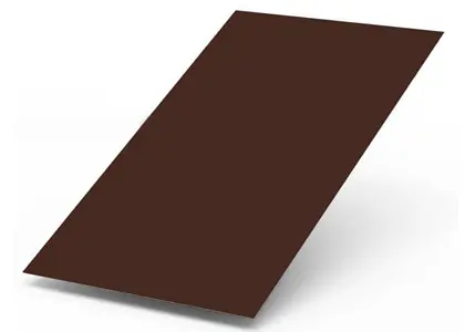 Лист плоский, 0.45 мм 1250x2000 (Полиэстер RAL 8017) Лист плоский, 0.45 мм 1250x2000 (Полиэстер RAL 8017)