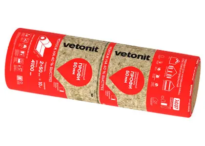 Vetonit ПРОФИ Твин, 100 мм (2 рулона)