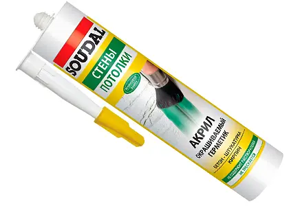 ГЕРМЕТИК АКРИЛОВЫЙ SOUDAL ГЕРМЕТИК АКРИЛОВЫЙ SOUDAL